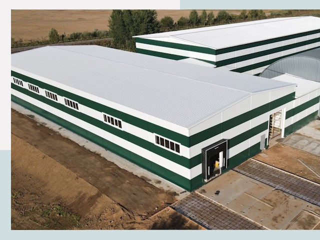 Строительство овощехранилищ в Муравленке