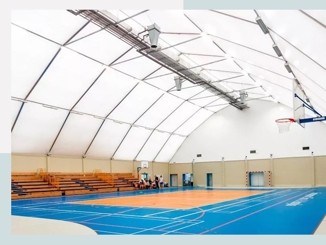 Строительство спортивных залов в Муравленке