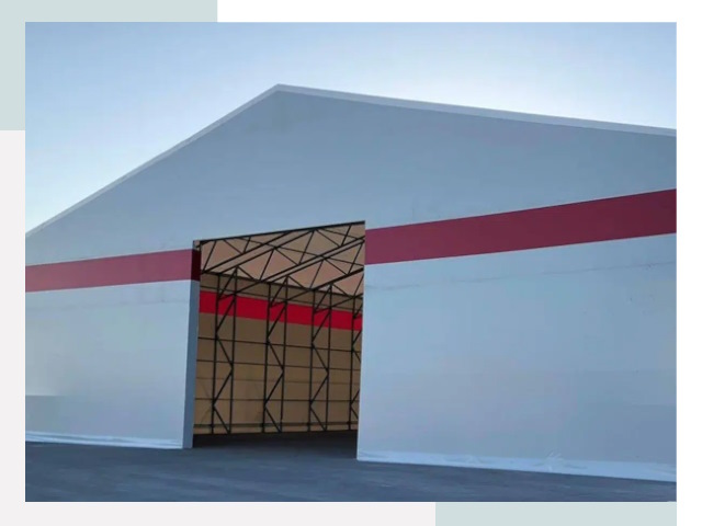 Быстровозводимые ангары в Муравленке