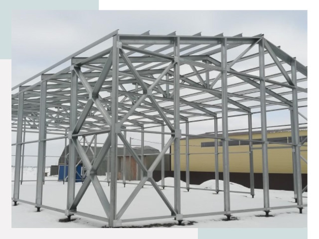 Каркасные ангары в Муравленке