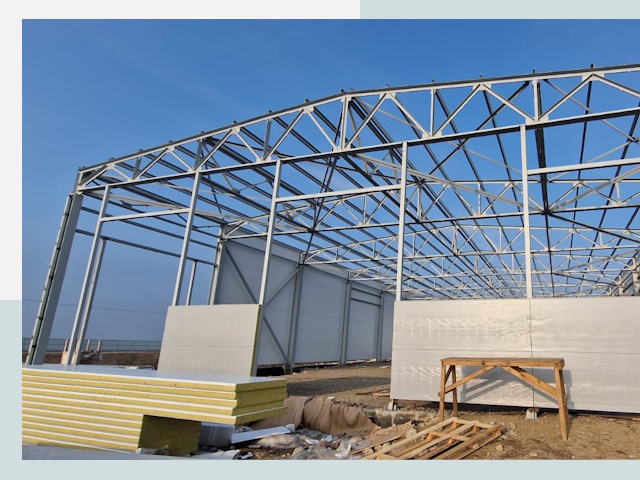 Утепленные ангары в Муравленко от 642 руб. за м²