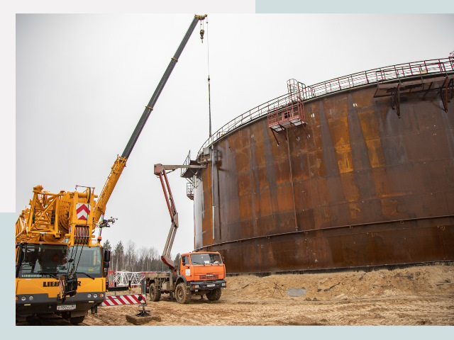 Монтаж резервуаров в Муравленке от 642 руб. за м³