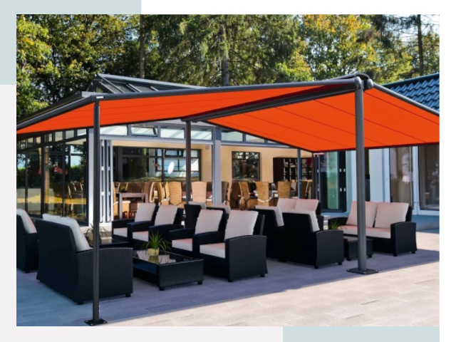 Навесы для кафе и ресторанов в Муравленке