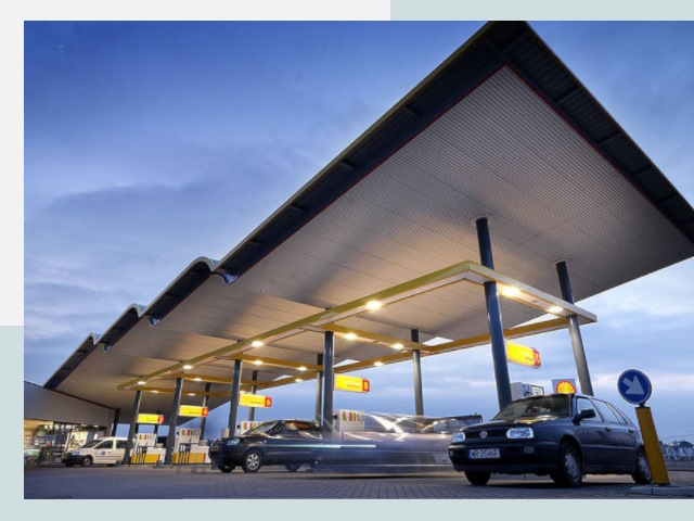 Навесы для АЗС в Муравленко от 642 руб. - Защита и комфорт