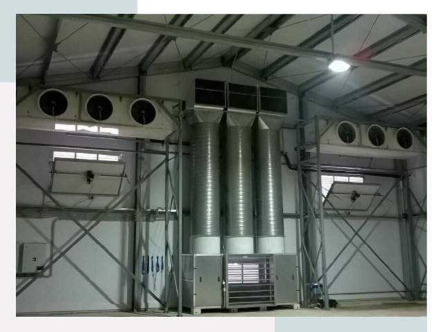 Инженерные системы для ангаров в Муравленке