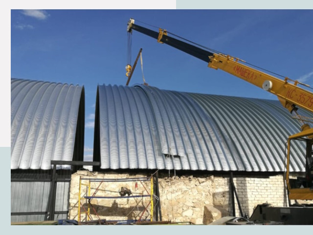 Реконструкция ангаров в Муравленке от 642 руб.