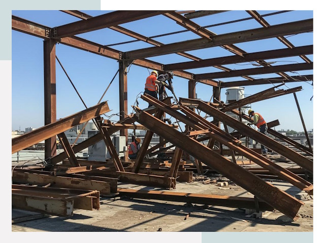 Демонтаж металлоконструкций в Муравленке от 642 руб.