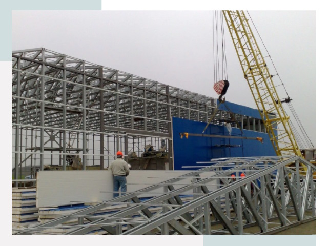 Монтаж ангаров в Муравленке